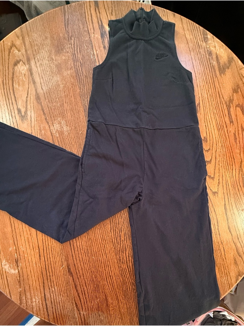 Nike Women's Black Sleeveless Jumpsuit